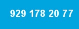 929 178 20 77 929 178 20 77
